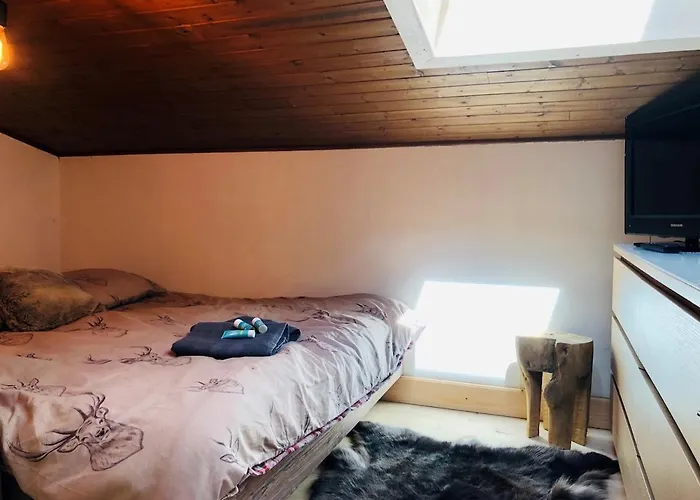 Lägenhet Cosy Duplex With Hammam-steamroom In Rochebrune Megève