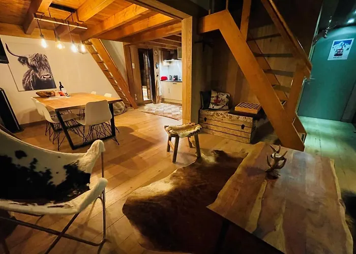 Lägenhet Cosy Duplex With Hammam-steamroom In Rochebrune Megève