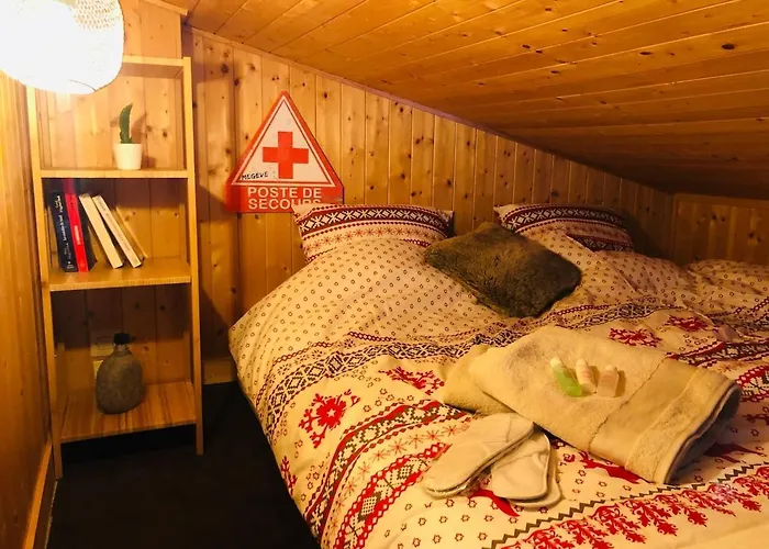 Lägenhet Cosy Duplex With Hammam-steamroom In Rochebrune Megève